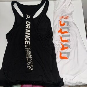 ORANGETHEORY lot of 2 workout tanks